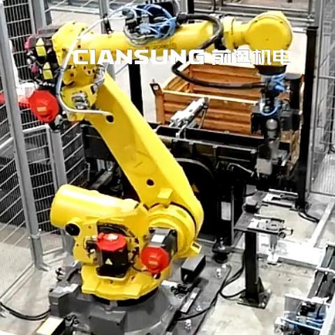 發(fā)那科關節(jié)臂機器人上下料工作站